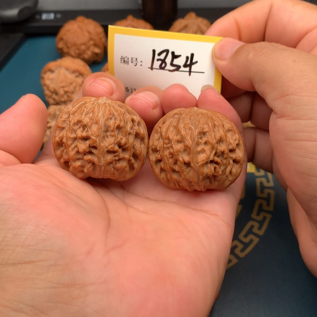 把件文玩核桃39全品山地磨盘1854
