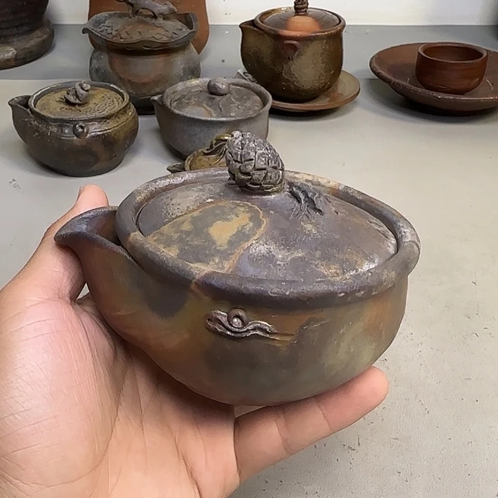 东***海备前烧作品备前烧作品