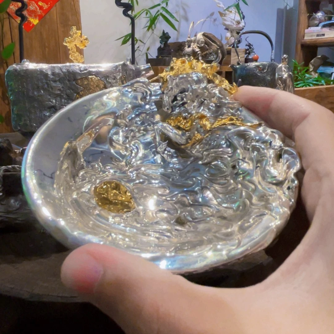 8***一茶盏内包马主人杯茶杯