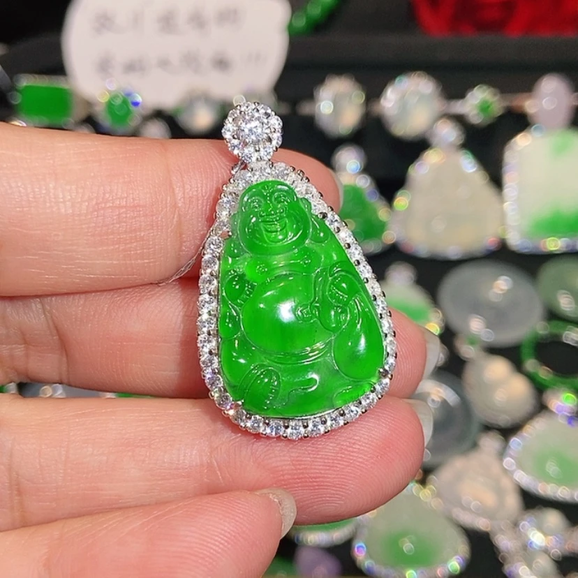 【闪购商品】颈饰未镶嵌翡翠天然翡翠