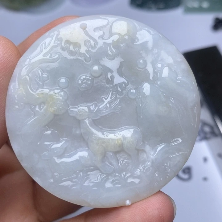 颈饰未镶嵌翡翠翡翠