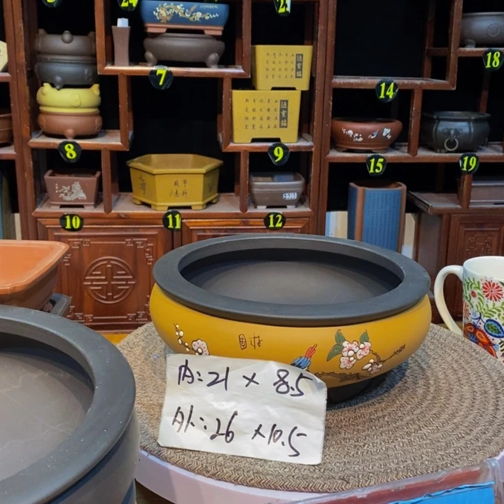 紫砂花盆紫砂艺术