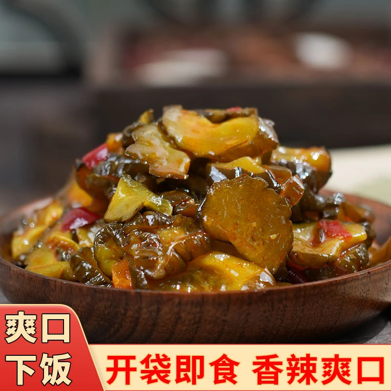 刘老呔300g便携包装的香甜黄瓜片畅享清新甜脆酱菜