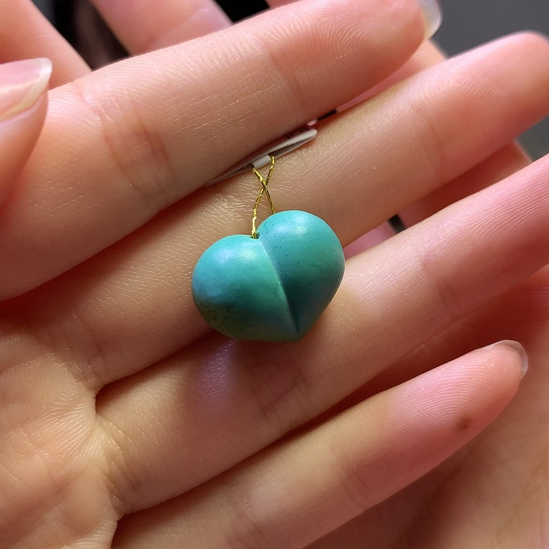 绿松石未镶嵌屁桃