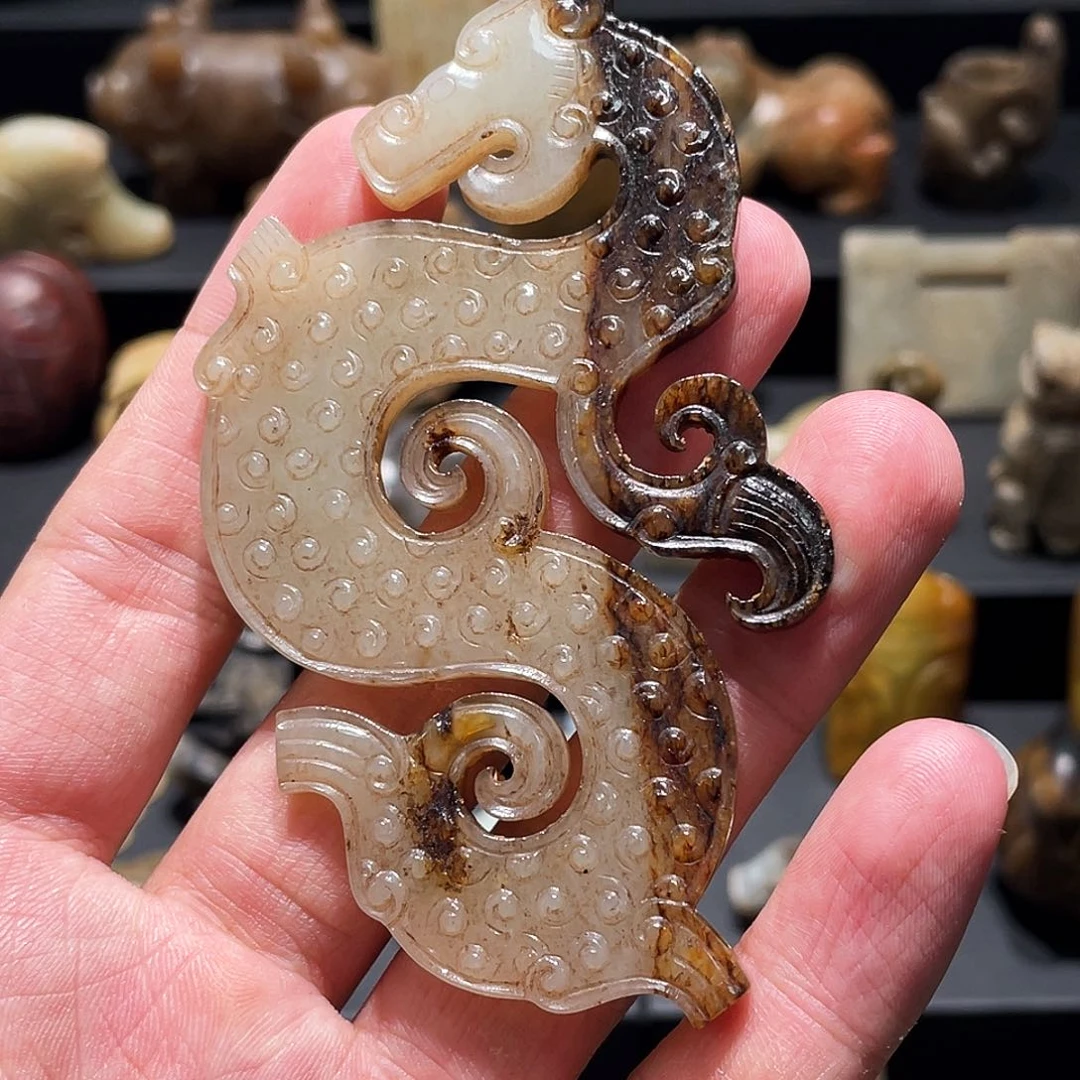 已***置和田玉（糖玉）未镶嵌挂件