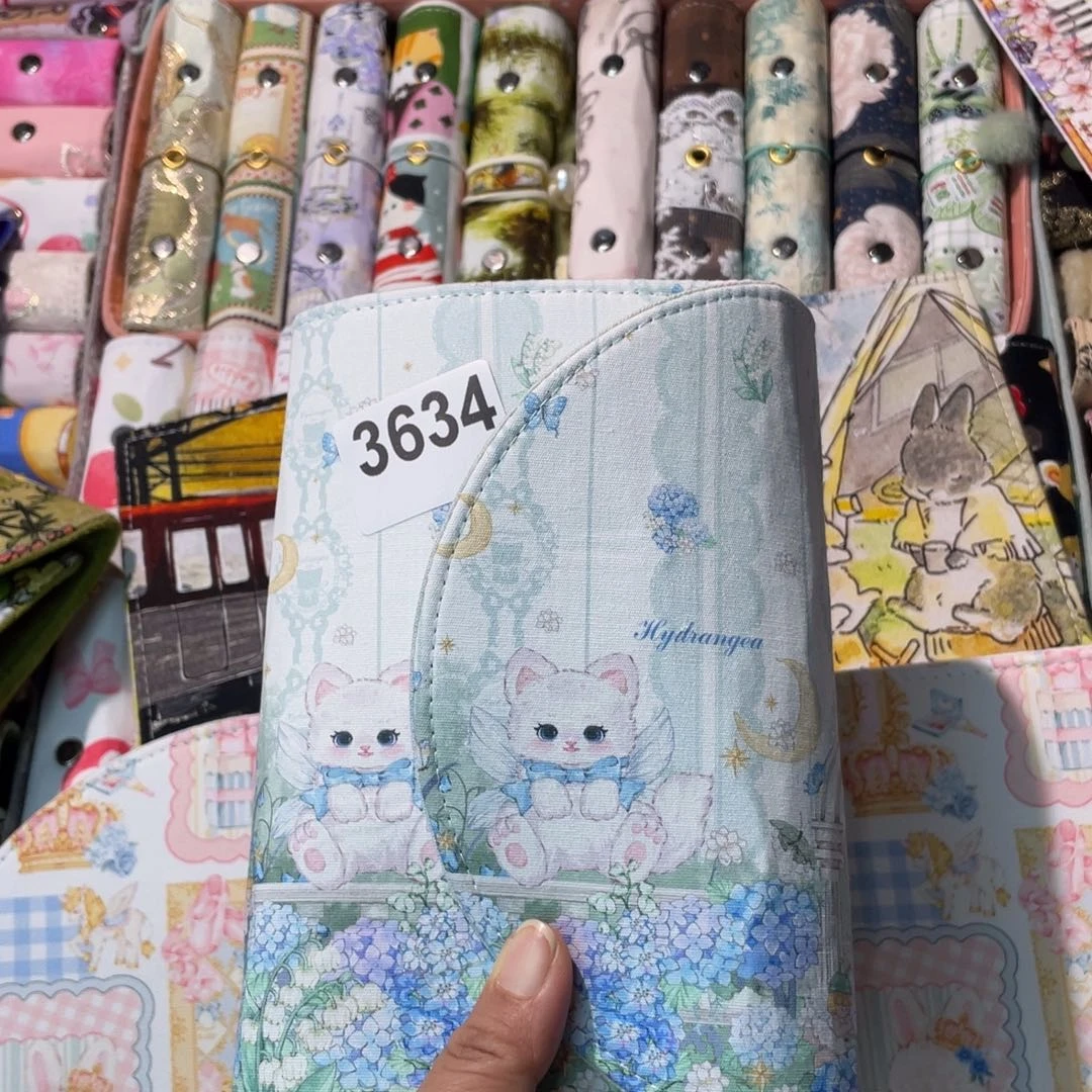 织绣A6 活页不加纸3634有插袋