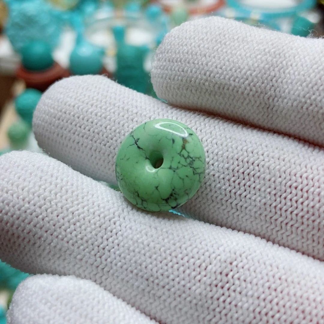 绿松石未镶嵌珠子