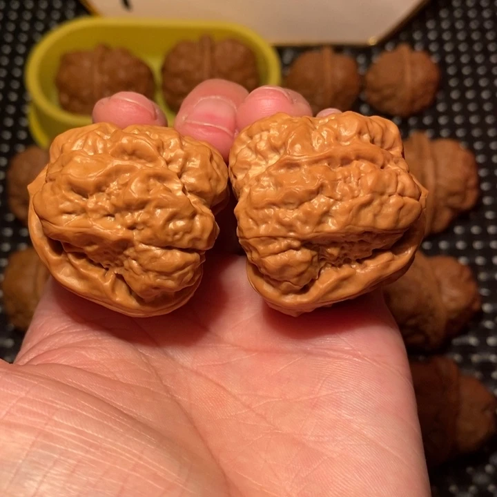 文玩核桃把件大腿开背肌肉蛙