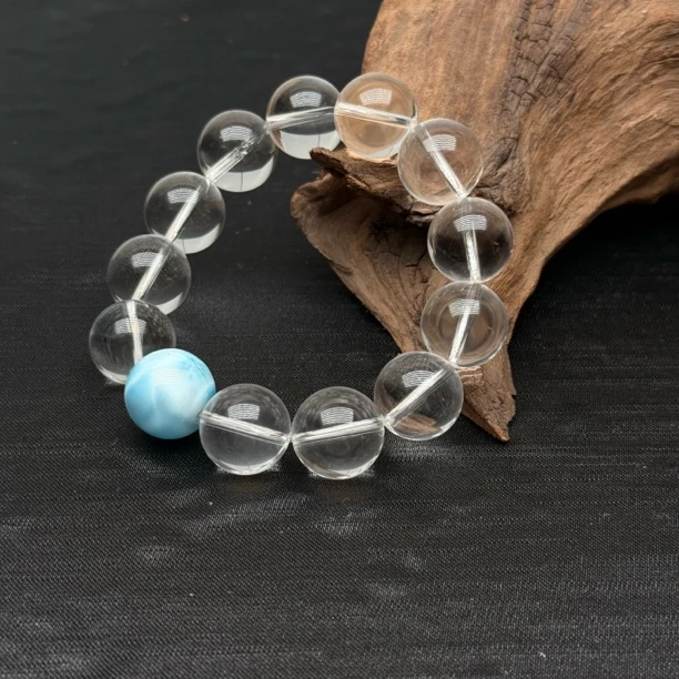 晶匠白水晶设计手串 多样性发一 编号-Z24427