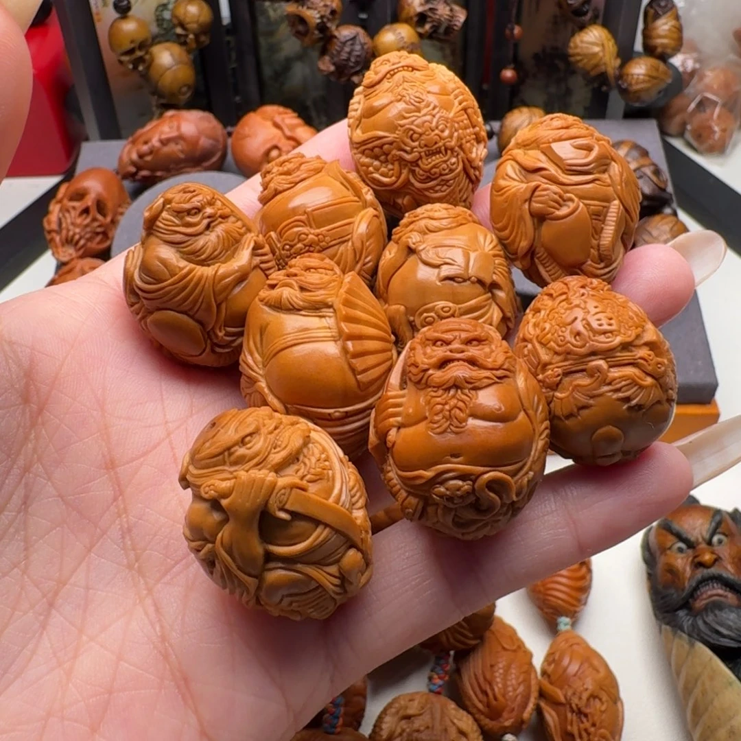 手串/手链橄榄核孺*狼钟馗2.3