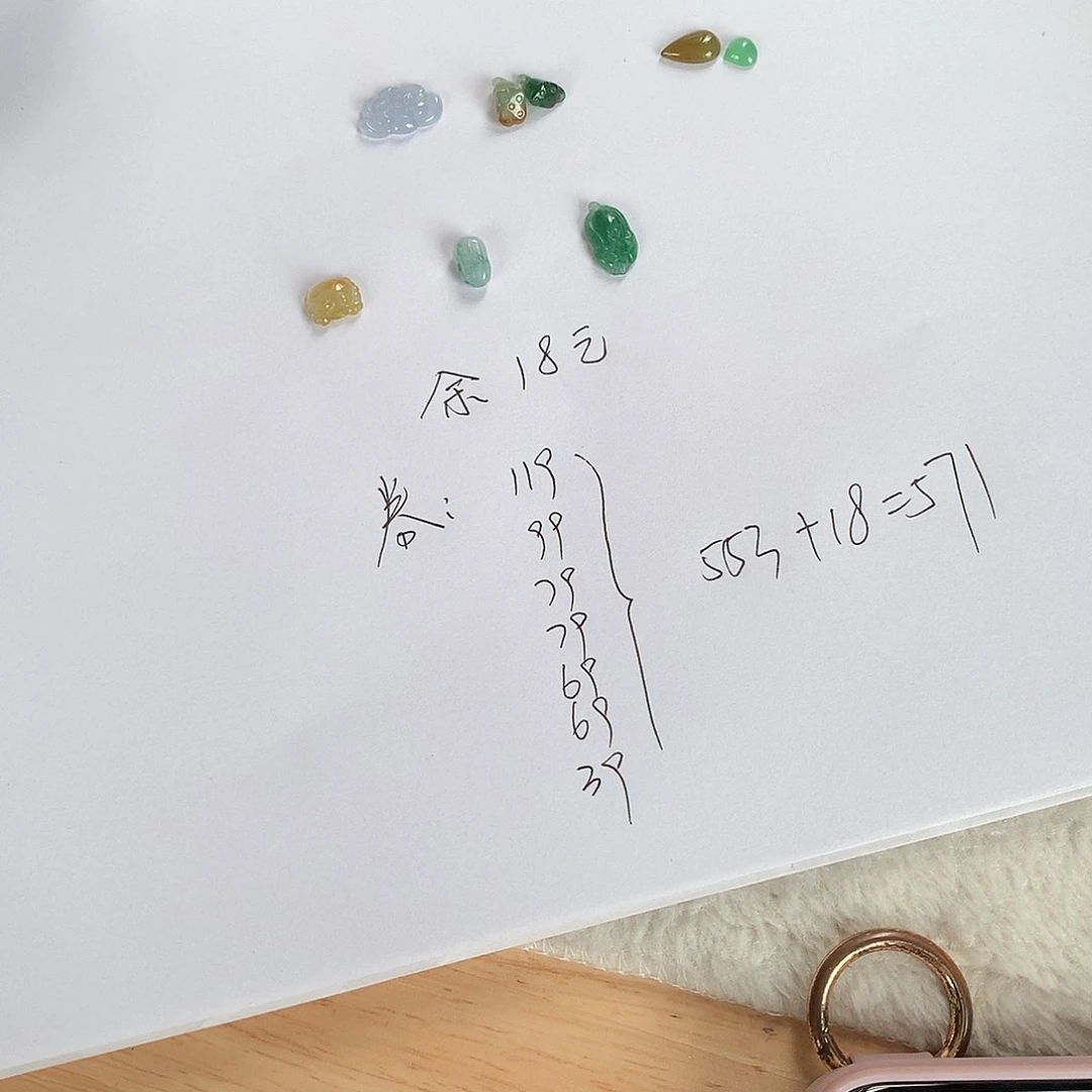 颈饰未镶嵌翡翠草*酱商量