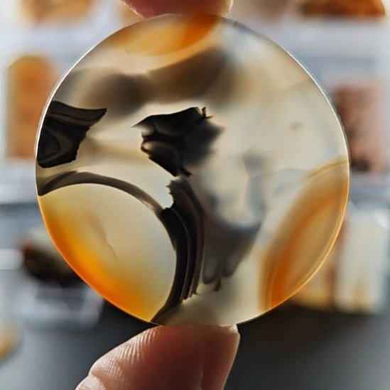 玛瑙/玉髓未镶嵌吊坠(不含链)8号