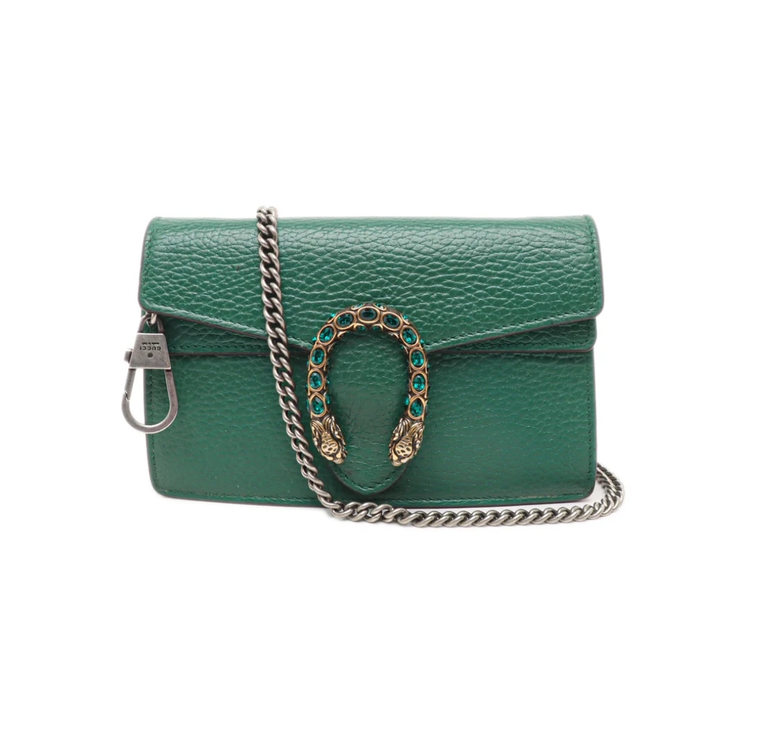 95新 GUCCI/古驰 GUCCI/古驰钻扣酒神mini斜挎包 20196