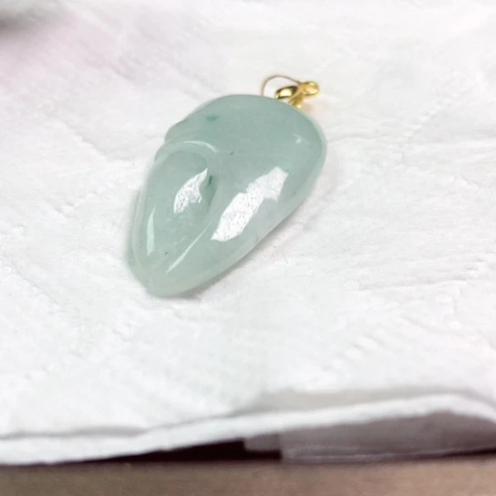 翡翠颈饰未镶嵌雄****0吊坠