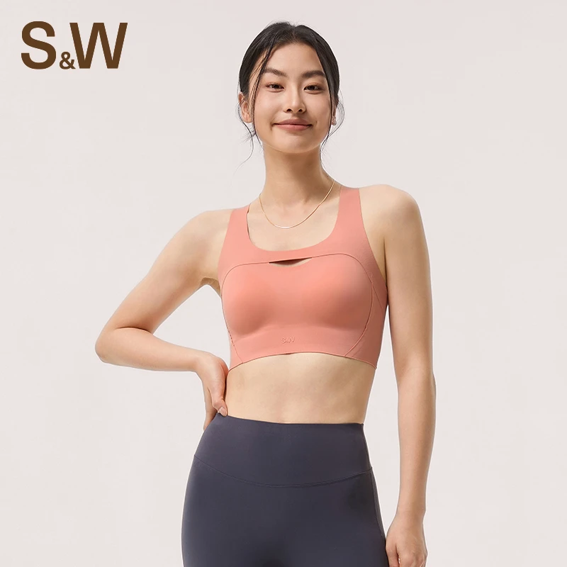 SW速惟 运动内衣女士薄款减肥高强度专业装备健身瑜伽背心8312