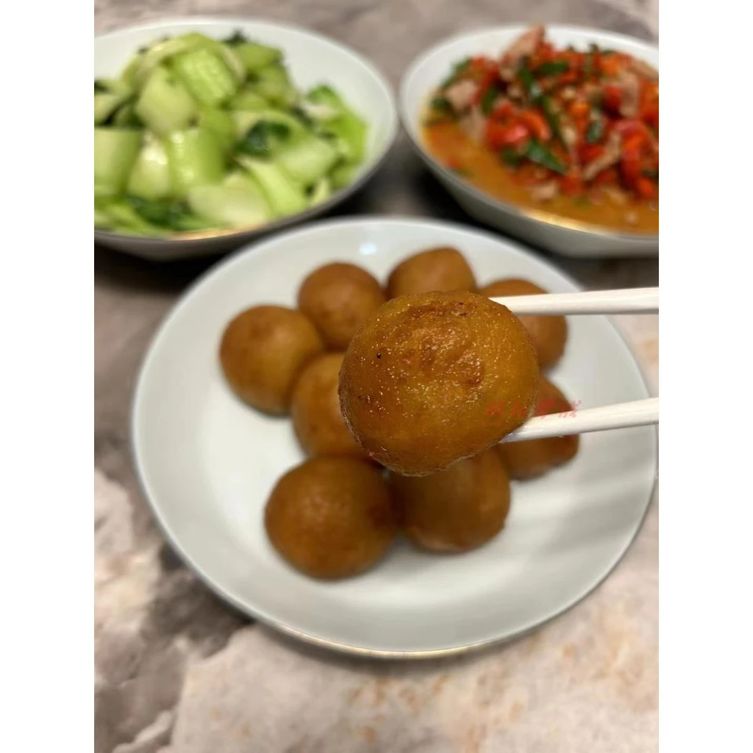 宜春特产油炸红薯丸子地瓜番薯圆子手工现做现卖软糯2斤包邮