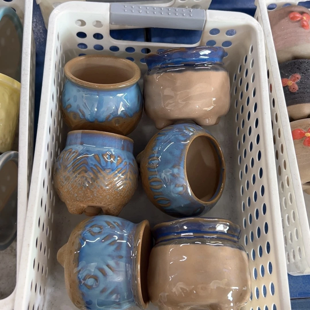 陶瓷多肉小花盆@@2075