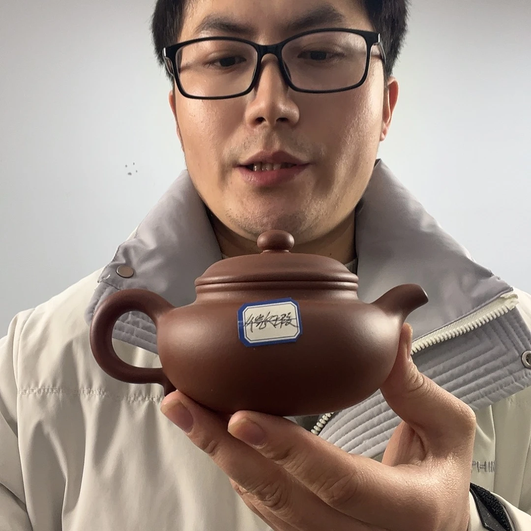 紫砂茶壶微瑕底槽清仿古