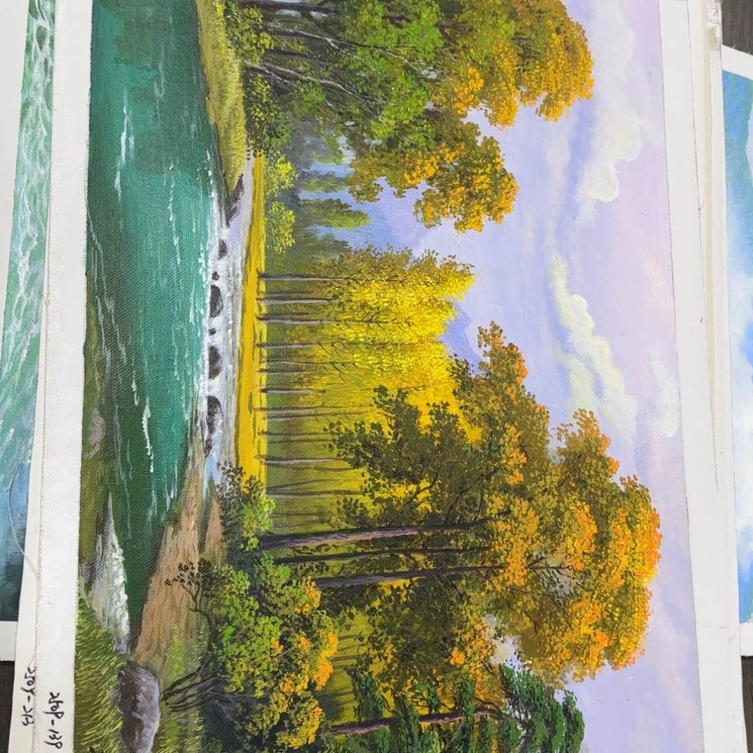 油画你在我心里是个