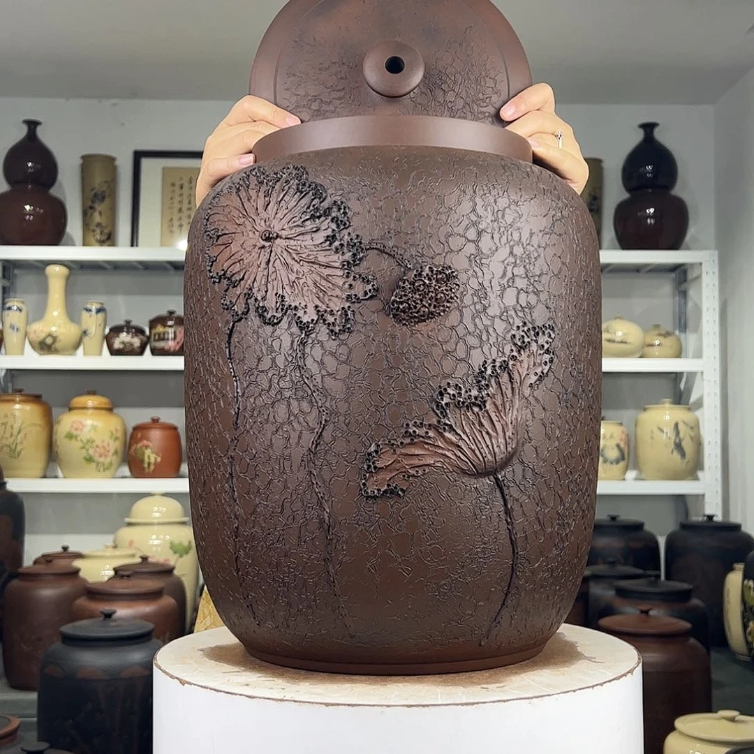20升水缸纯手工莲蓬精品