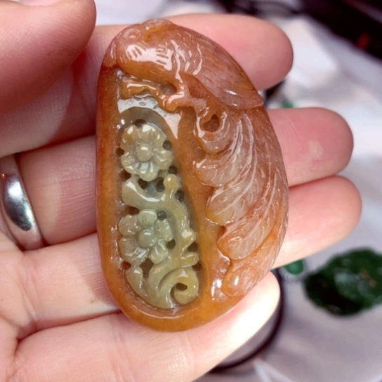 翡翠吊坠(不含链)未镶嵌