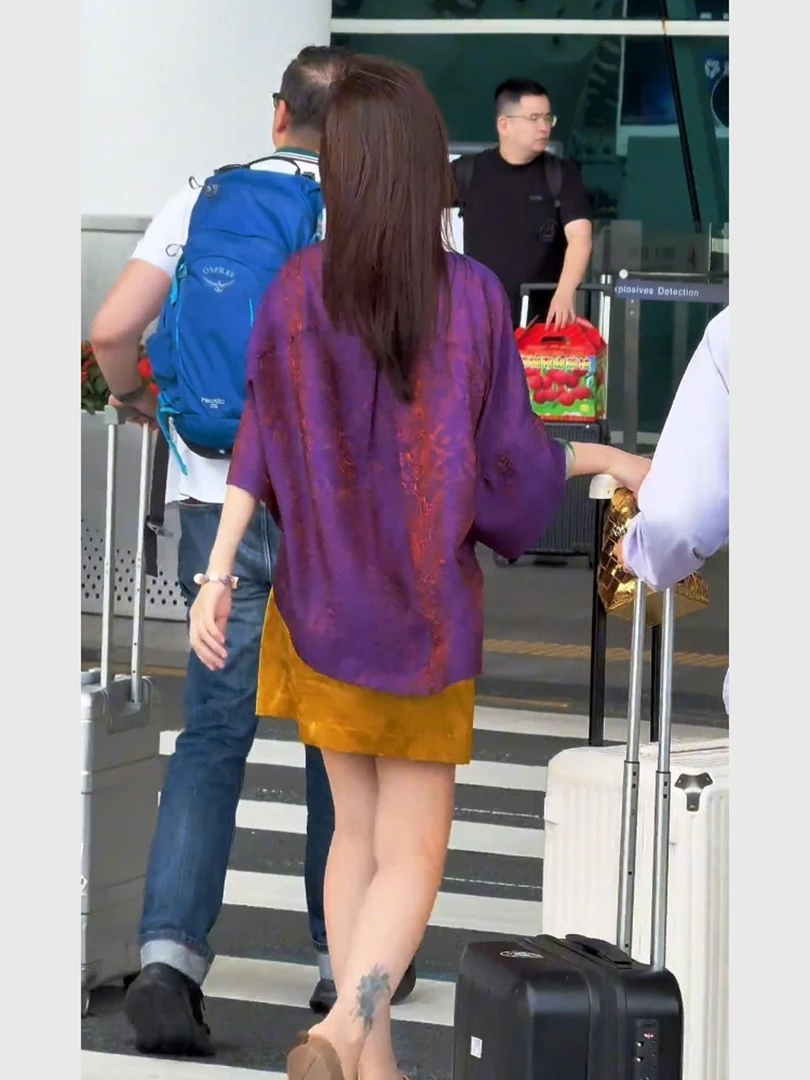 巨好看的夏装一整套新中式国风轻熟小众不撞款紫色衬衫两件套装裙