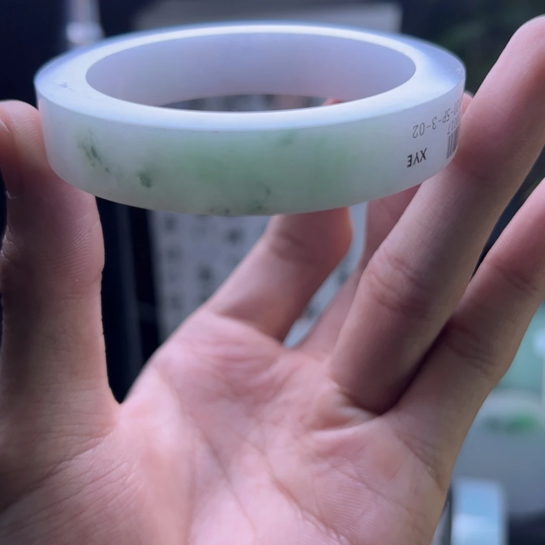 未镶嵌春彩飘花 满色定制翡翠