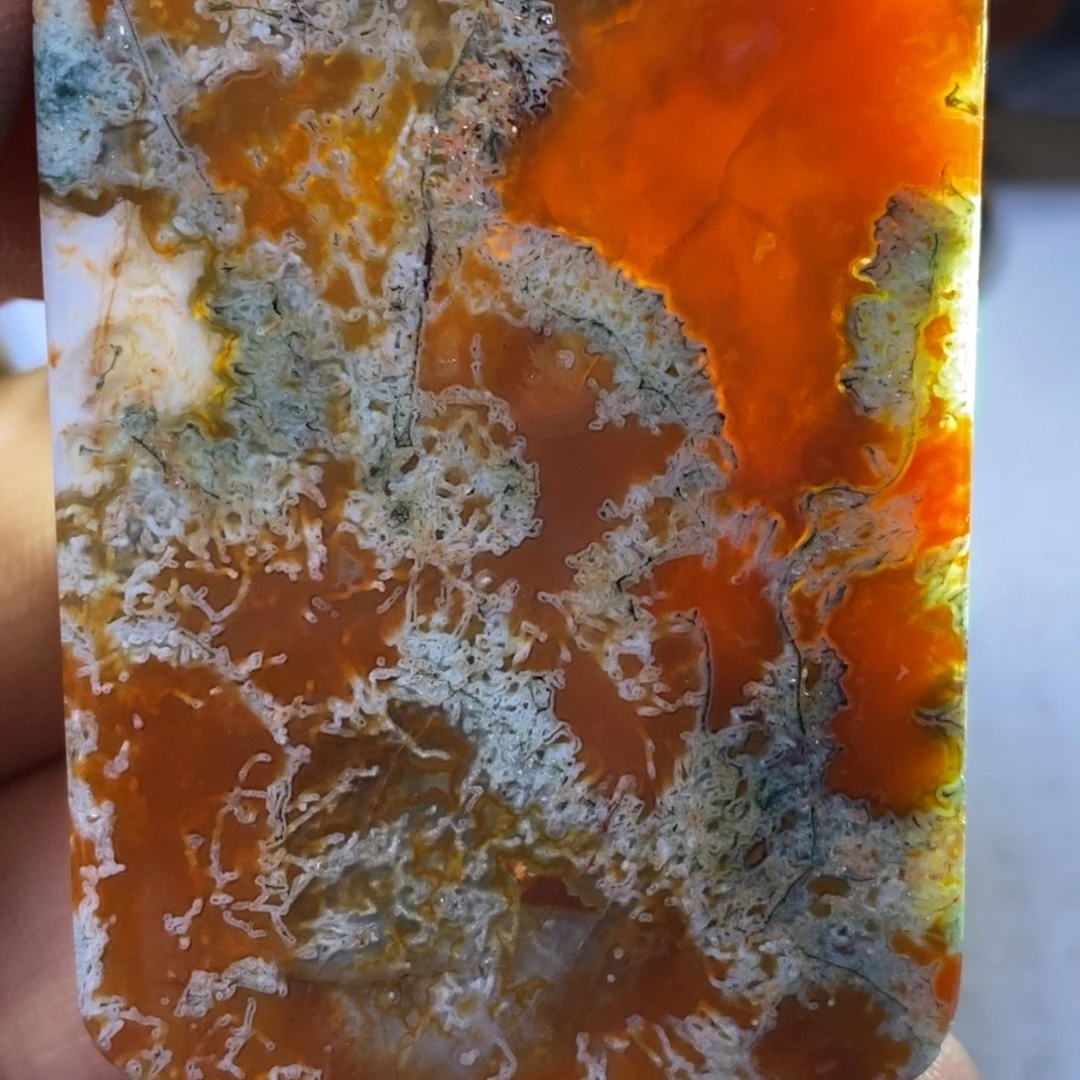 玛瑙/玉髓吊坠(赠链)未镶嵌浮*