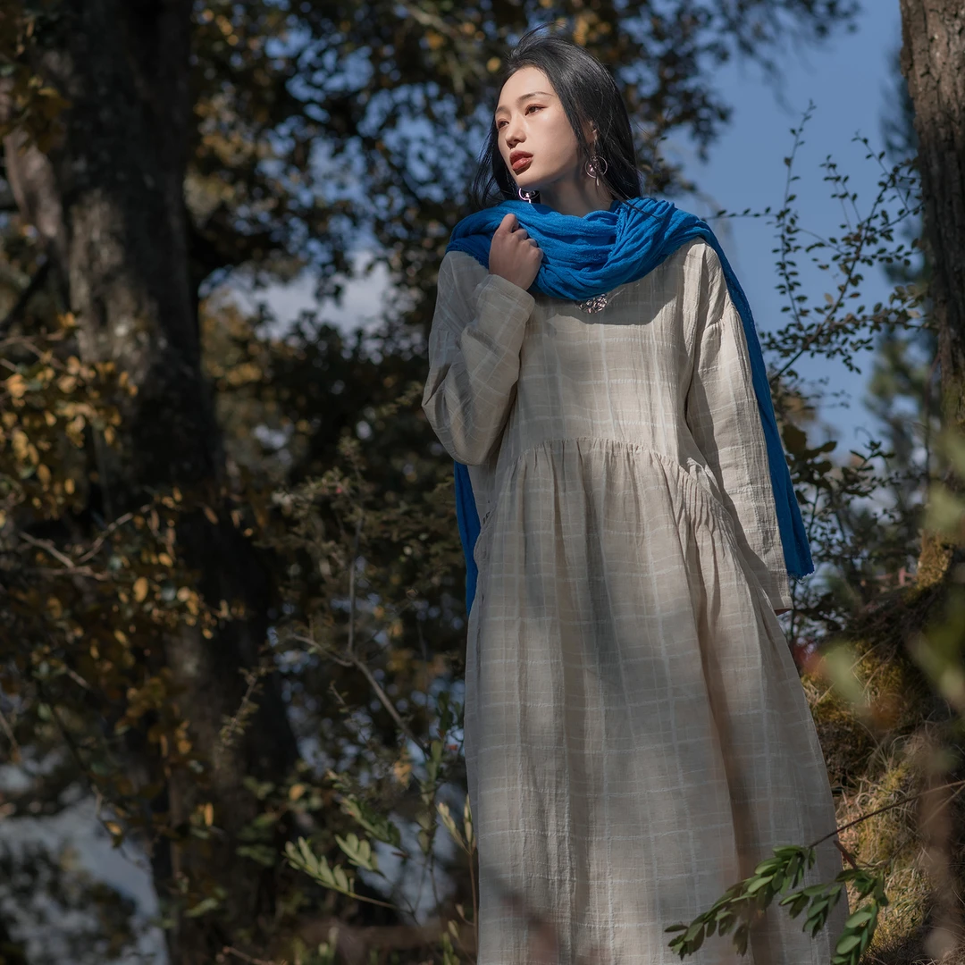 游尘衣物/高级麻围巾