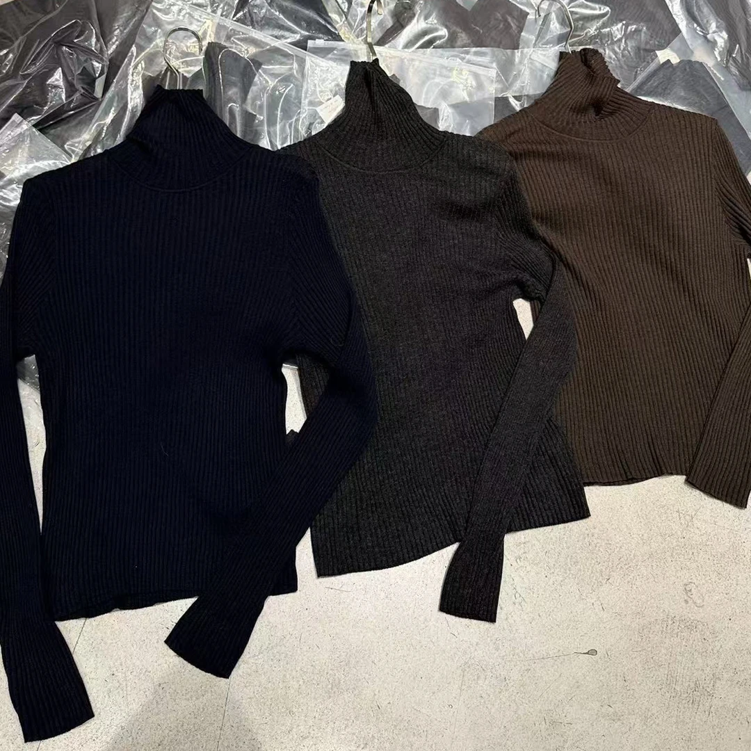 260高领显瘦百搭针织衫