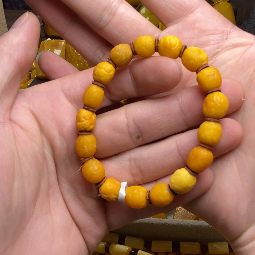 琥珀未镶嵌裸石蜜蜡