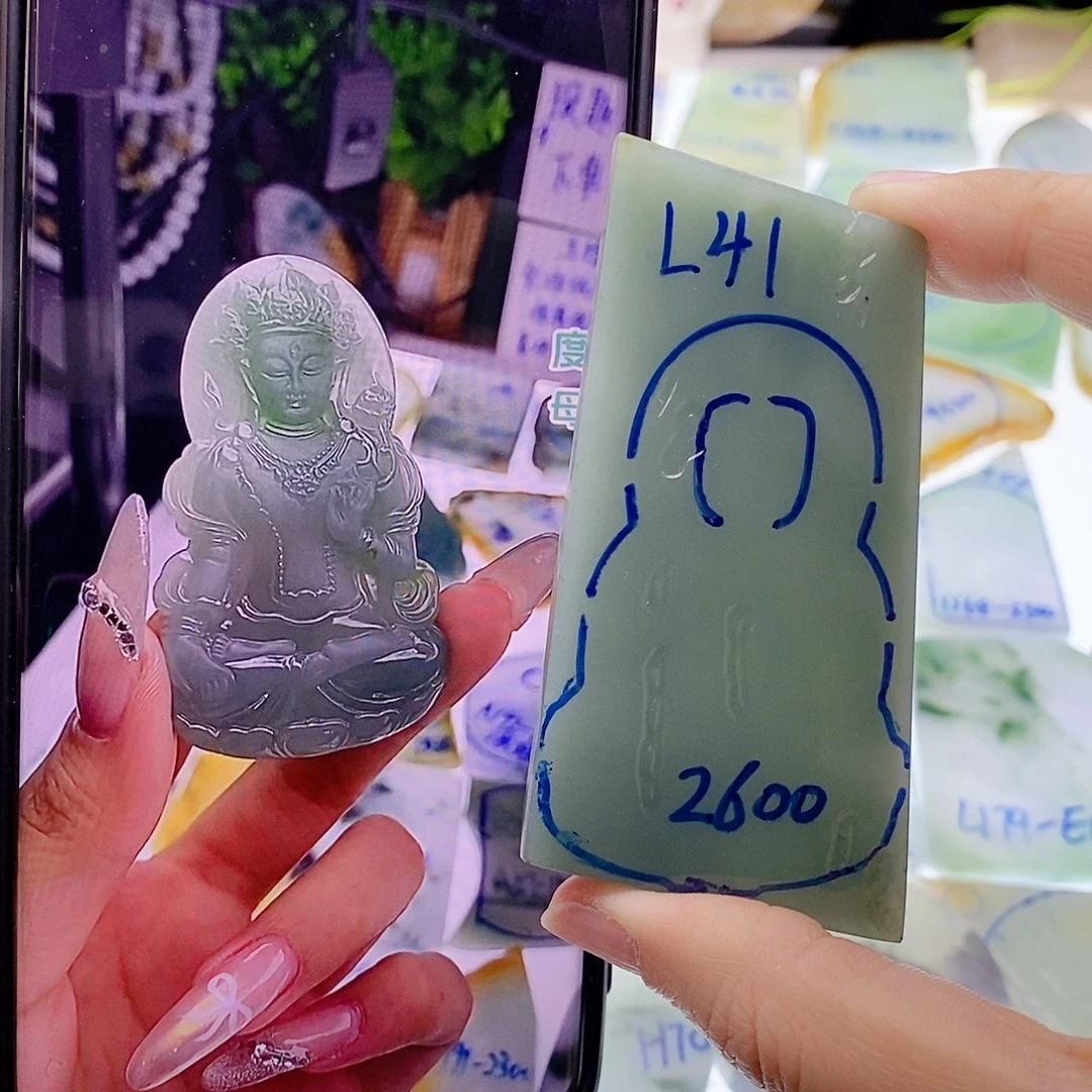 未镶嵌定制翡翠翡翠