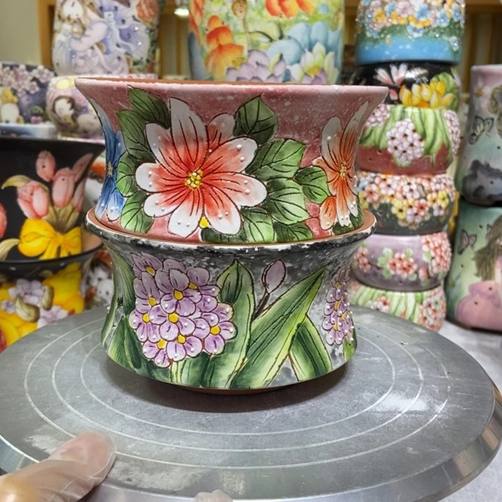 景德镇艺术手绘作品