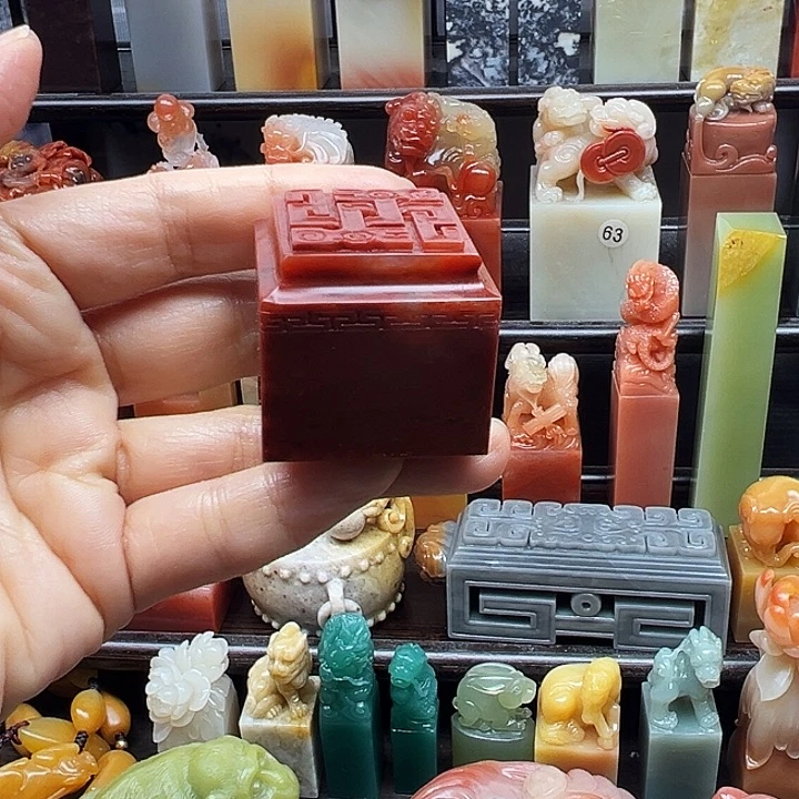 印石寿山石寿山石手工雕刻