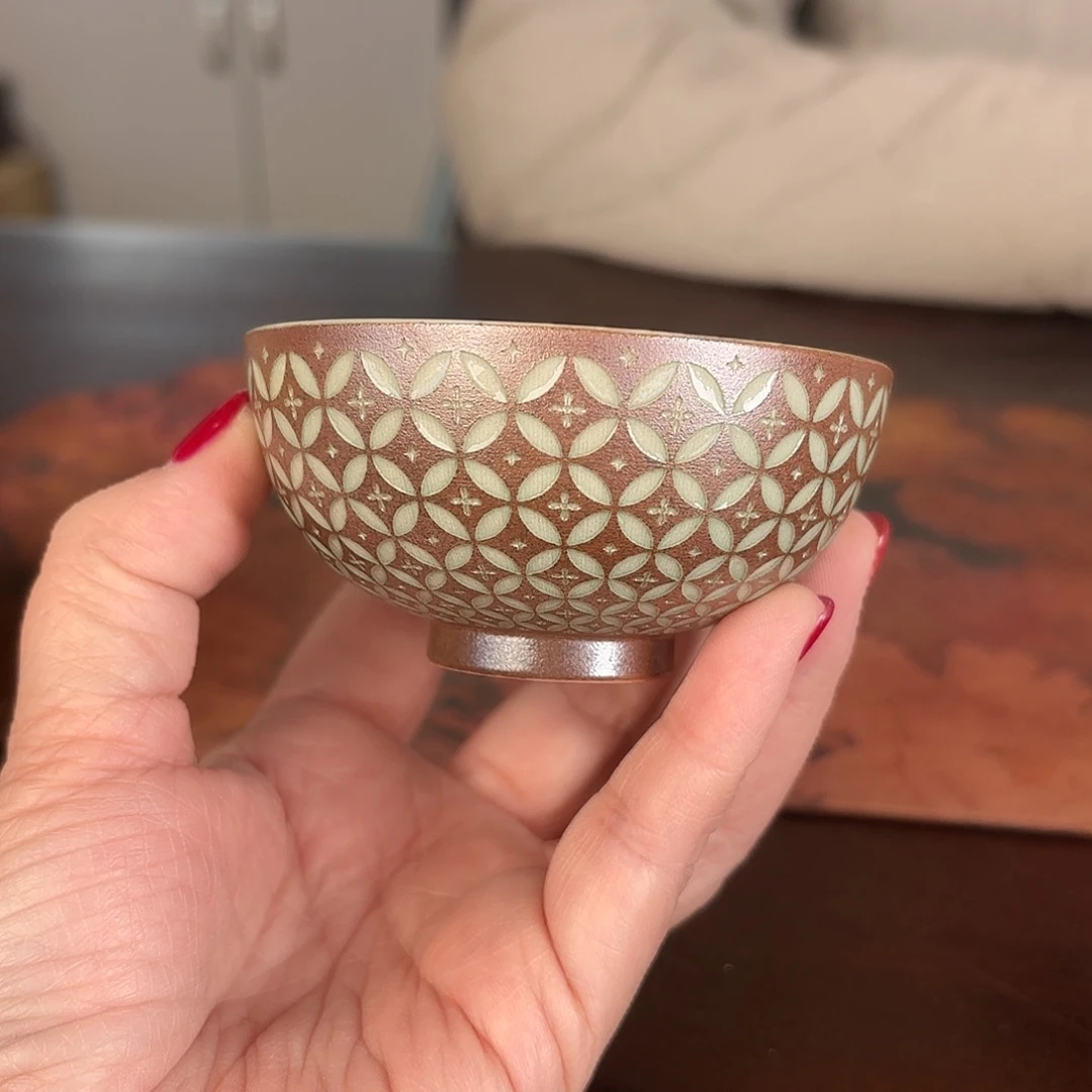 龙泉云间青瓷小米茶器