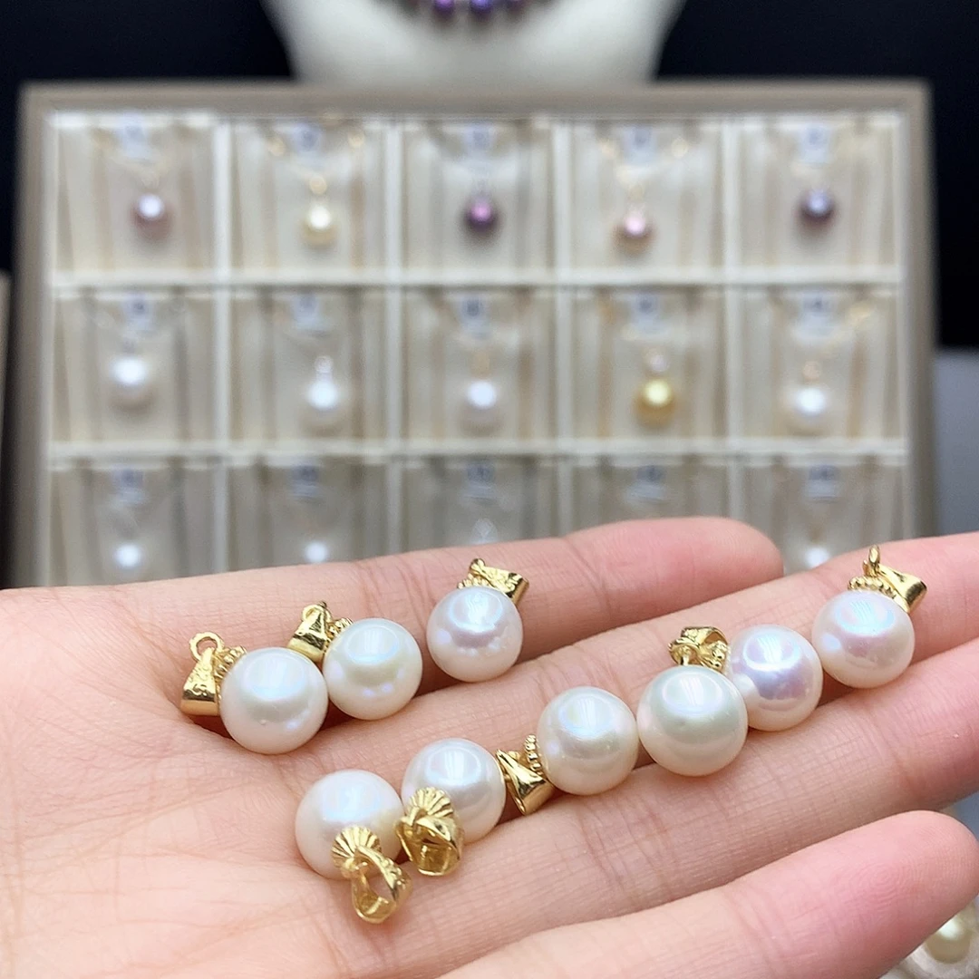 吊坠(不含链)合金淡水珍珠