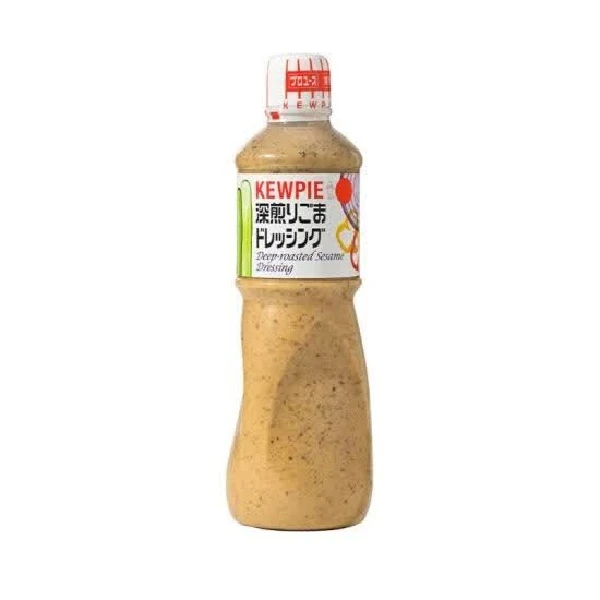 丘比(KEWPIE) 芝麻沙拉酱(半固体复合调味料) 1L/支 蔬菜沙拉酱厨房调料