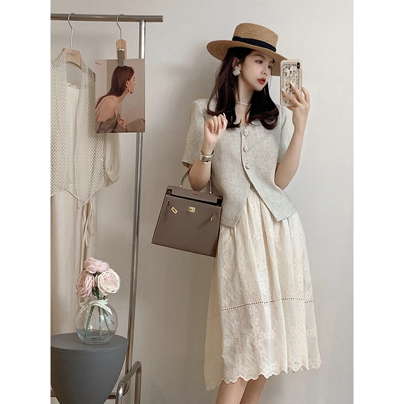 【年终宠粉大促】【PINZIKO】梨花~半身裙TJC125