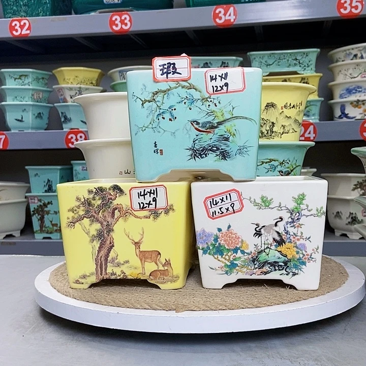 紫砂花瓶紫砂花盆