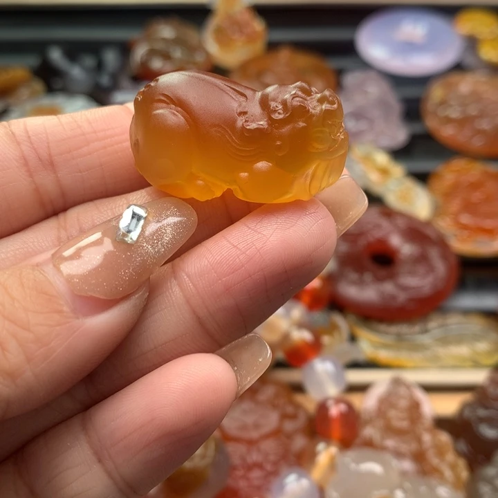 玛瑙/玉髓颈饰未镶嵌拾**爷