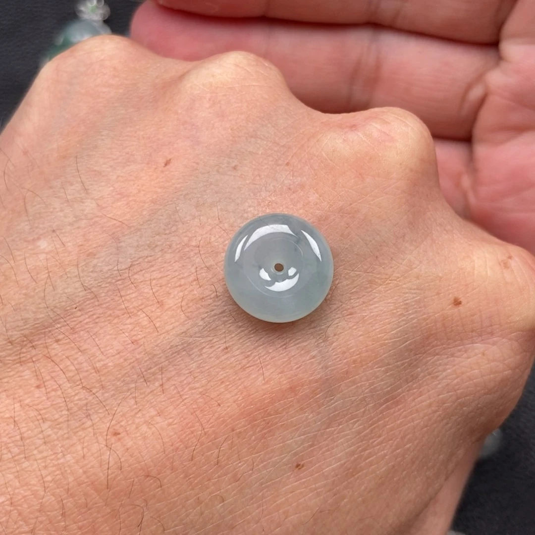 翡翠未镶嵌吊坠(不含链)平安扣