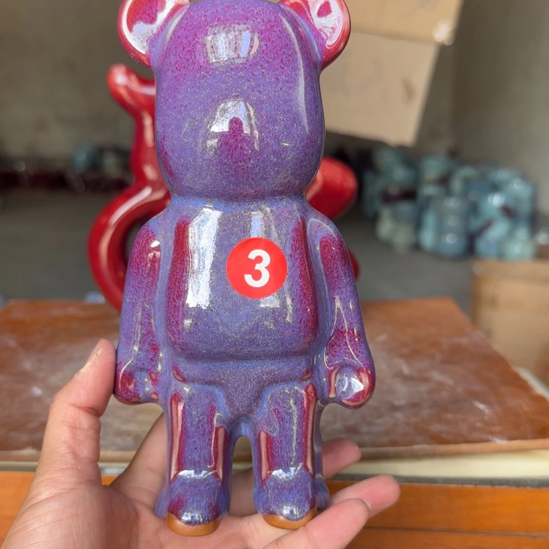 摆件郑家钧瓷摆件微瑕