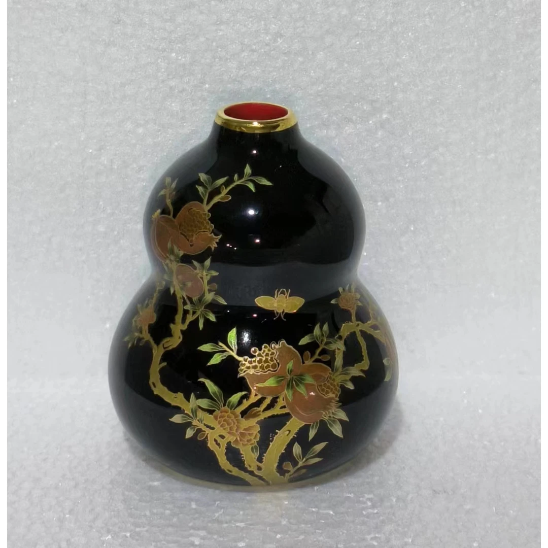 瓷里陶里葫芦花器