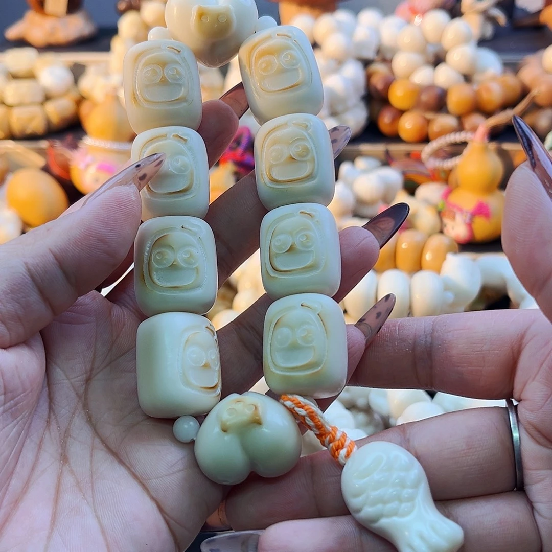 菩提根/象牙果手串甜蜜双排