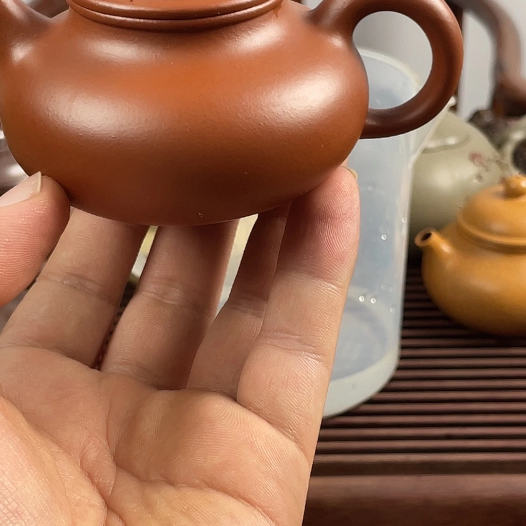 紫砂茶宠朱泥融天002