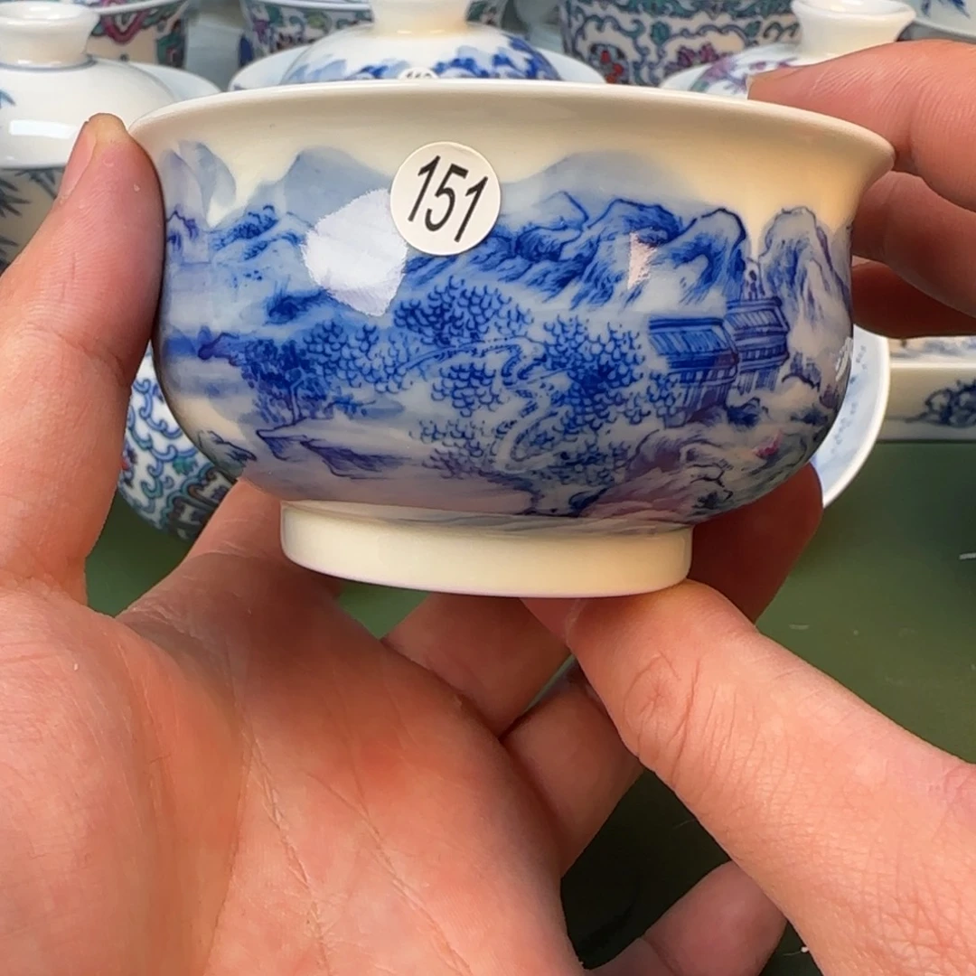 彦祖纯手工手绘茶具151