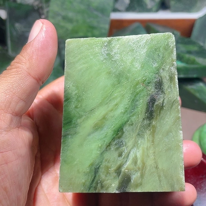 和田玉（碧玉）未镶嵌颈饰