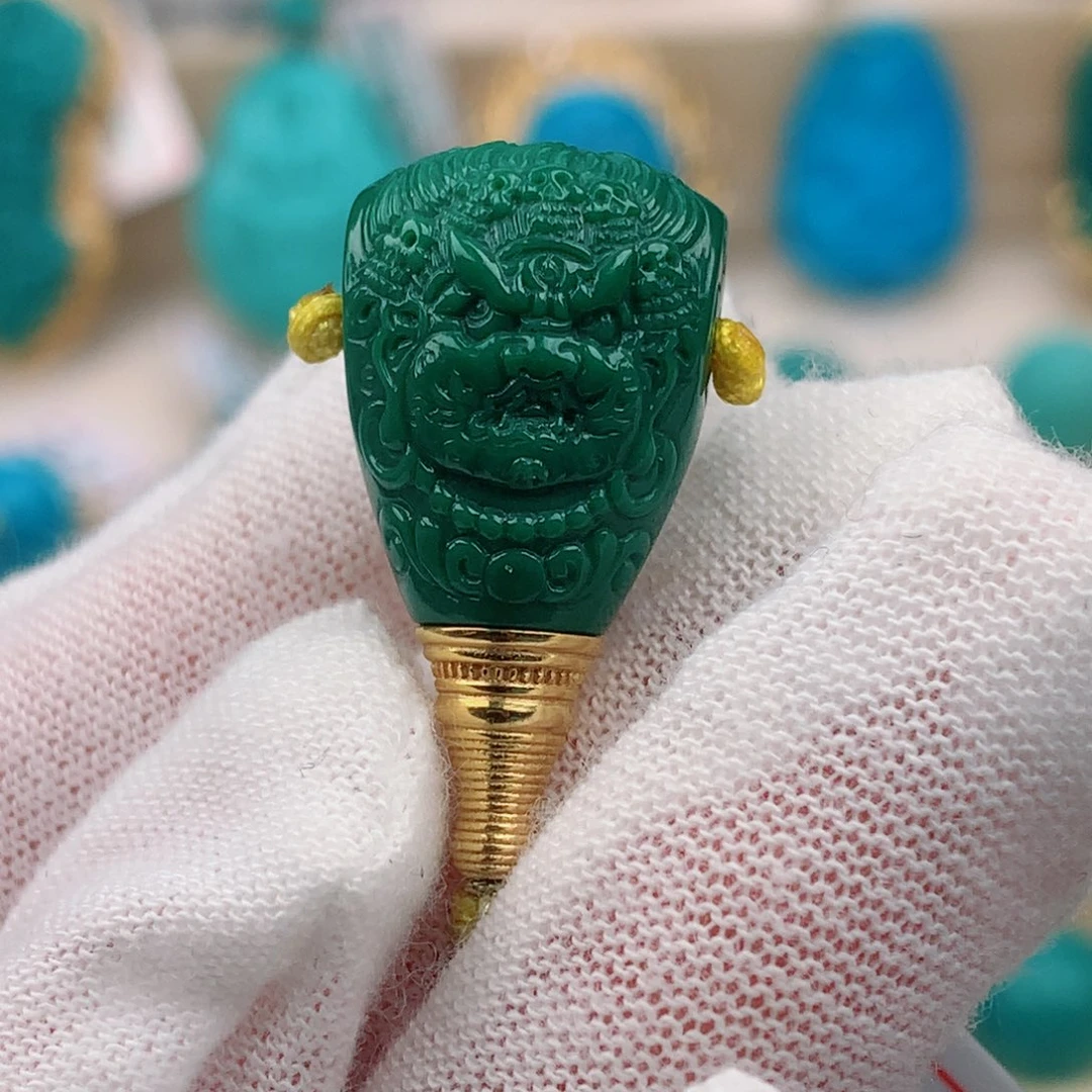 【闪购商品】绿松石配饰未镶嵌13.5