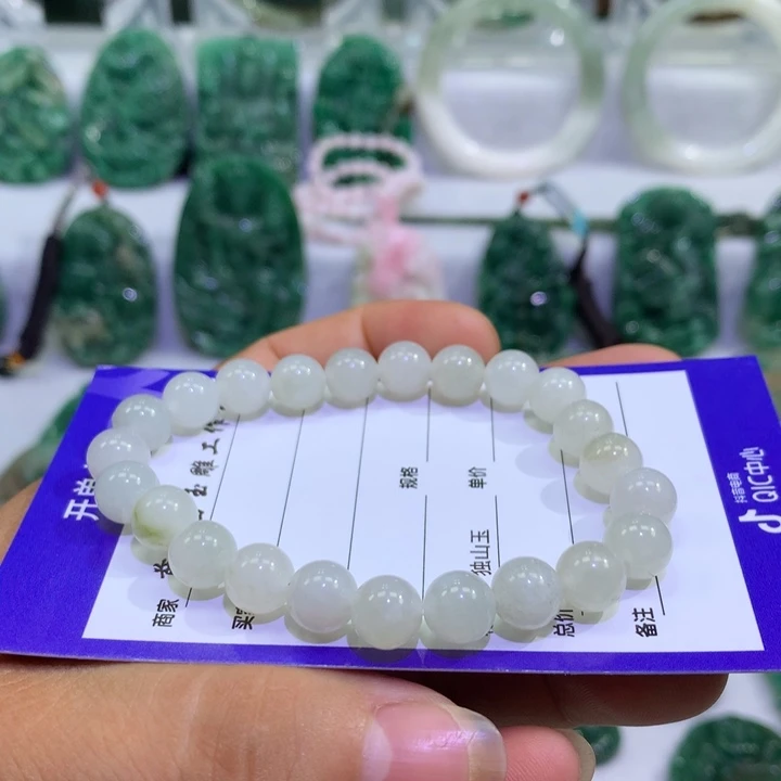 未镶嵌独山玉手链