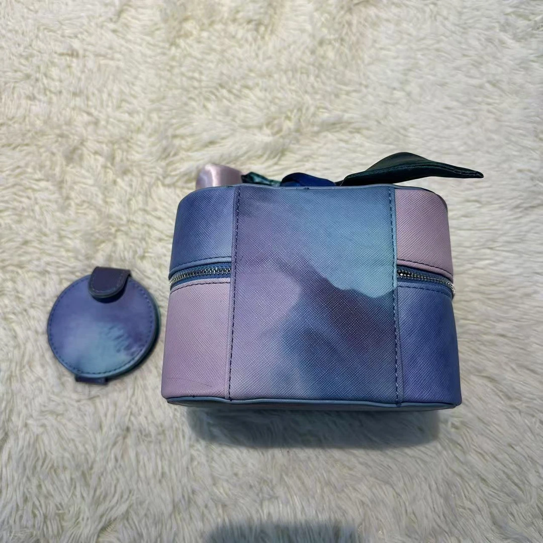 （全新未使用） 紫色皮皮收纳盒！！小海！创意！时尚！ 包包收纳盒！